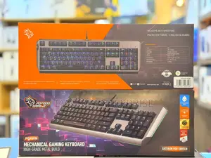 Porodo Gaming Wired Mechanical Keyboard With Gateron Pro Switch (Red)