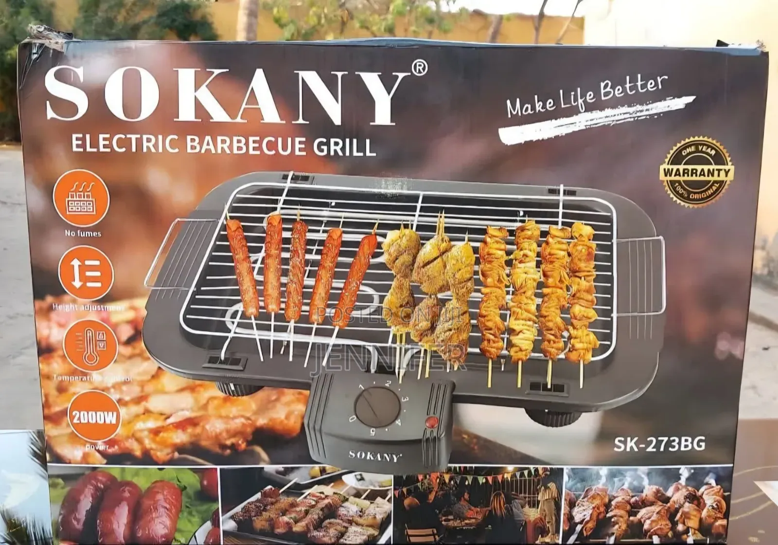 Sokany Electric Barbecue Grill