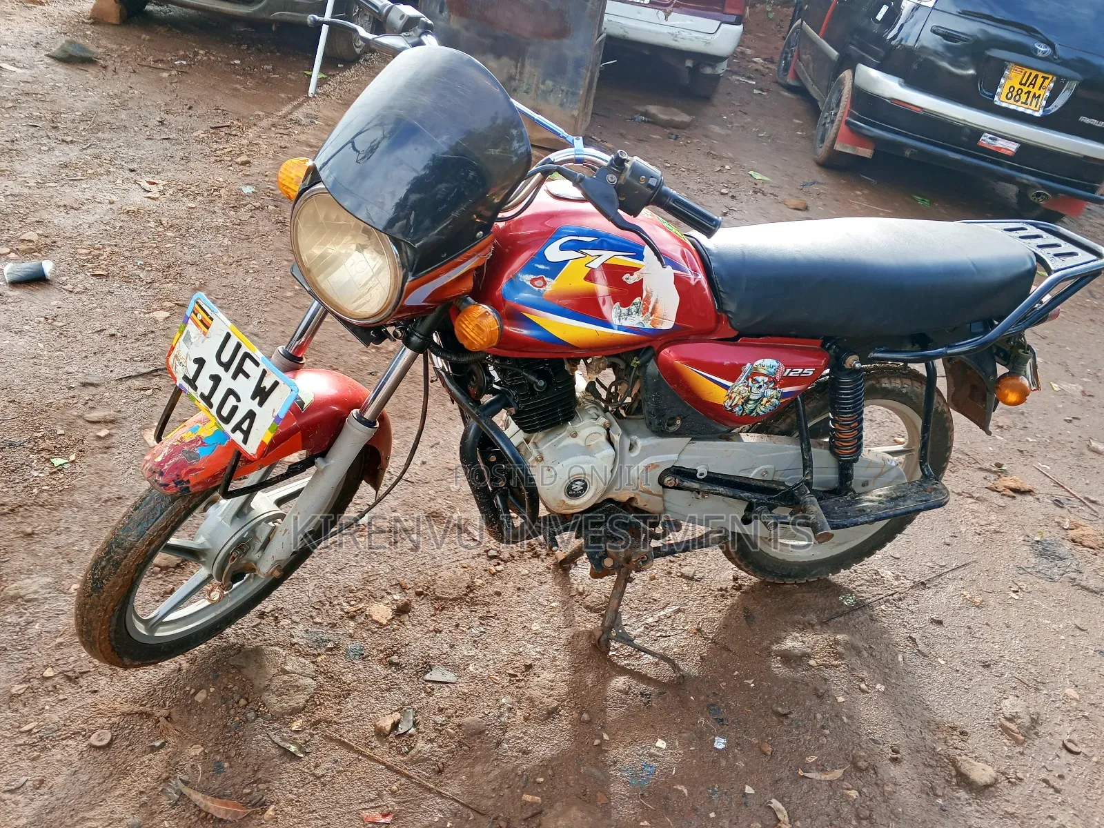 Bajaj Boxer 125 2022 Red