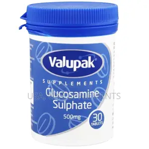Glucosamine Sulfate 500g 30capsules Valupak