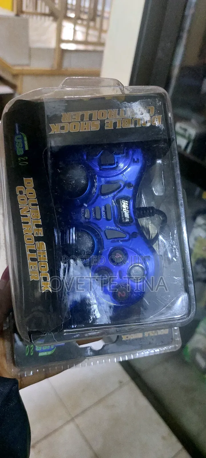 Usb Double Shock Controller Single Original