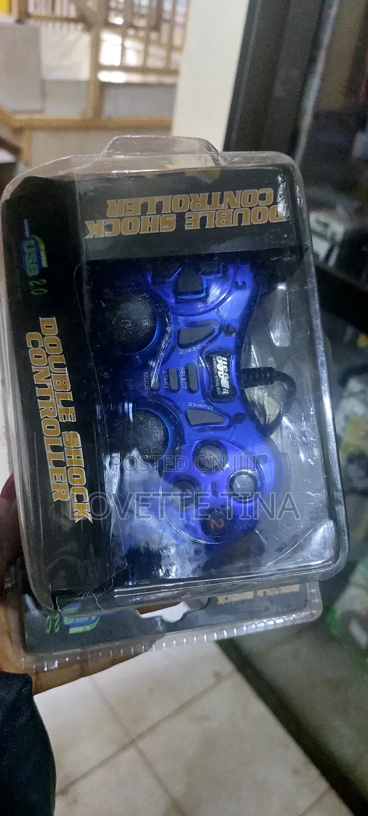 Usb Double Shock Controller Single Original