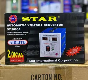Star St-2000a Automatic Voltage Regulator, a 2.0kva Stabilize