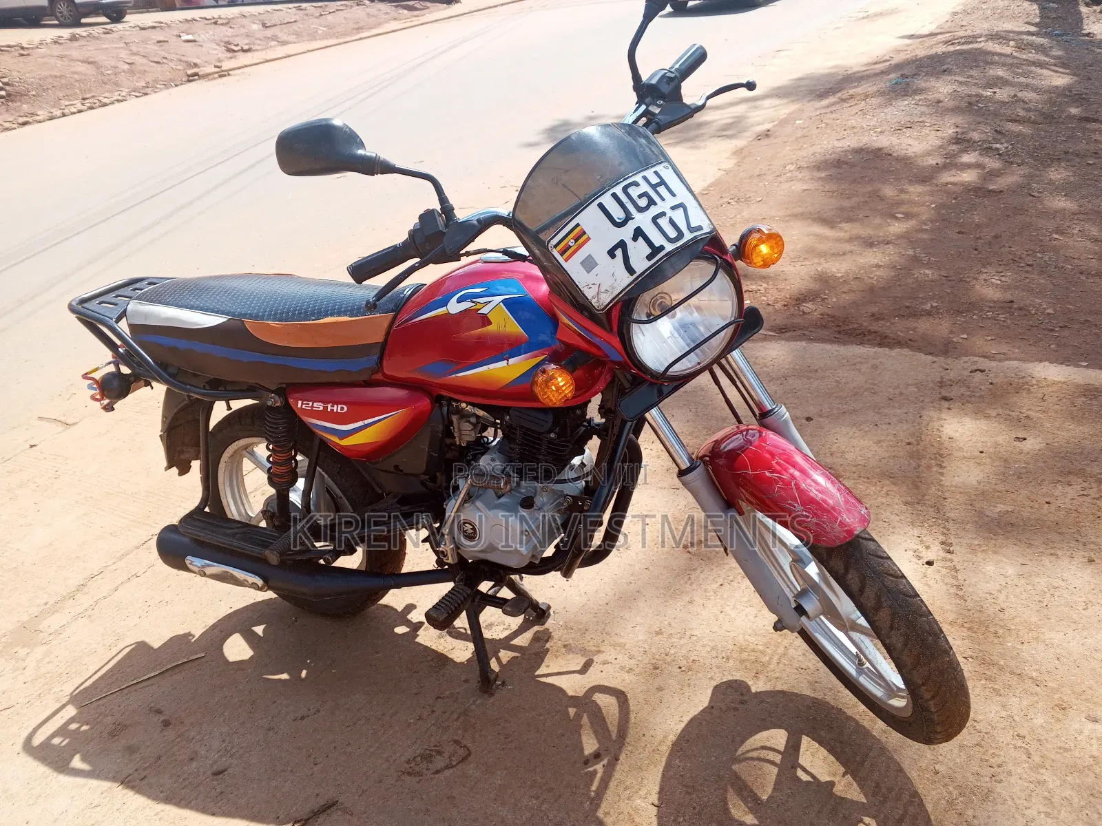 Bajaj Boxer 125 2022 Red