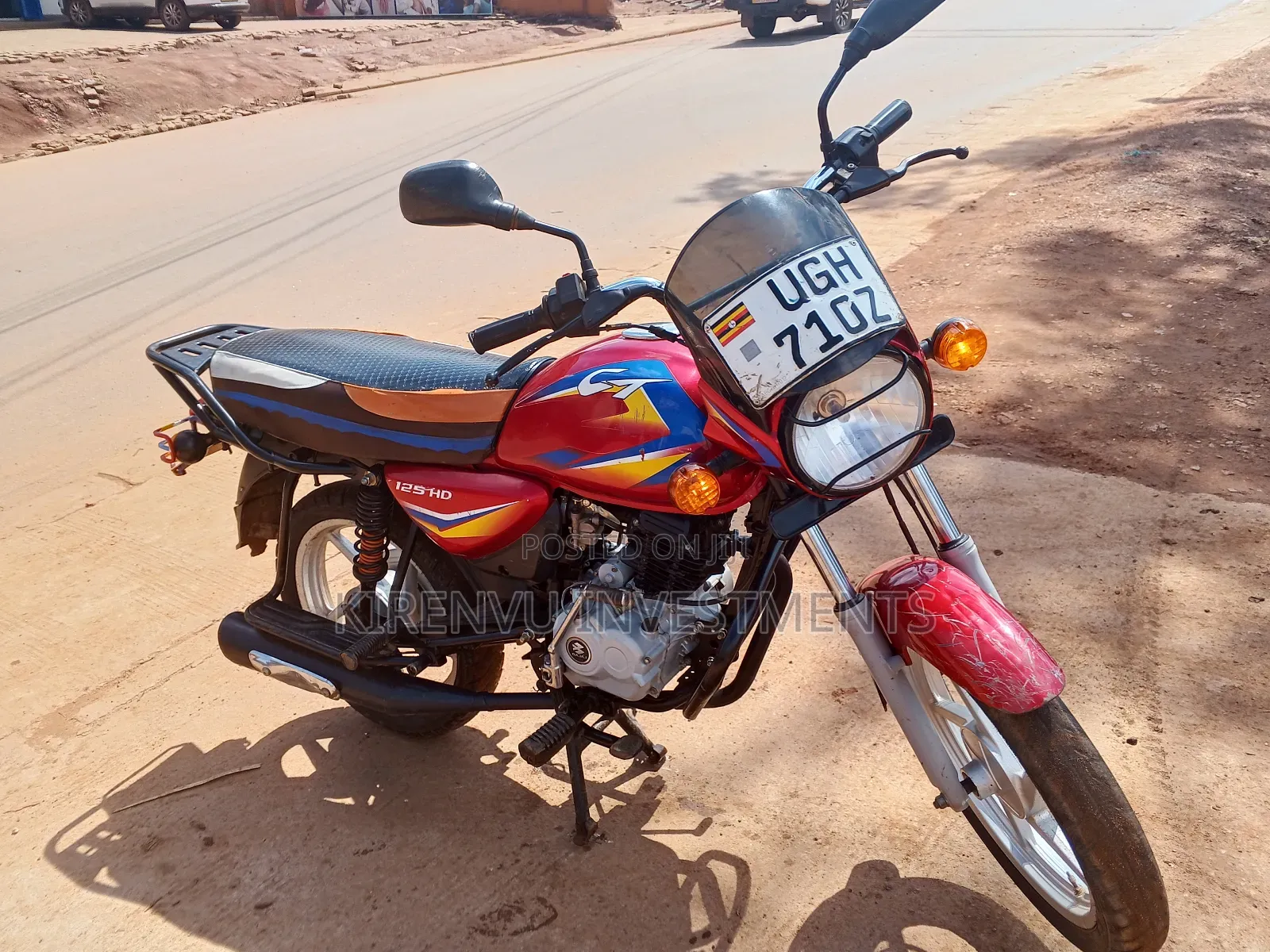 Bajaj Boxer 125 2022 Red