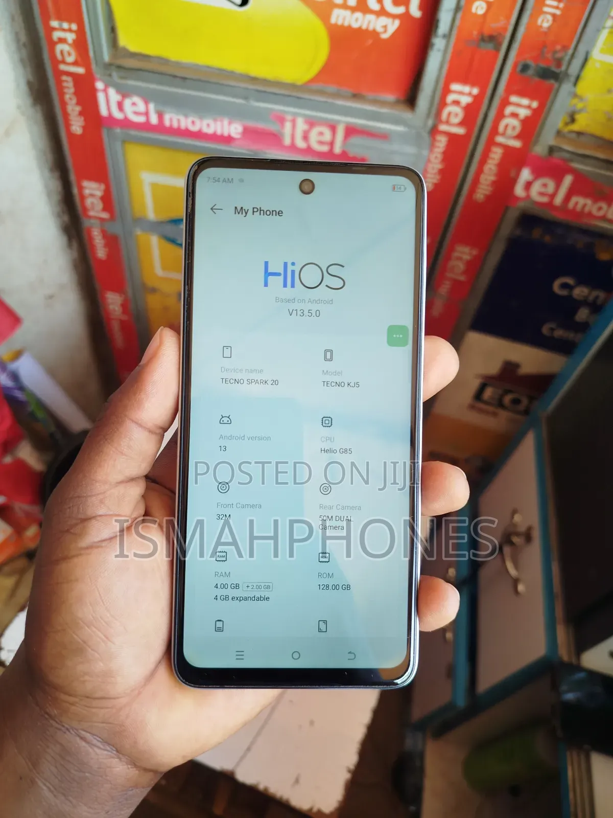 Tecno Spark 20 128 GB White
