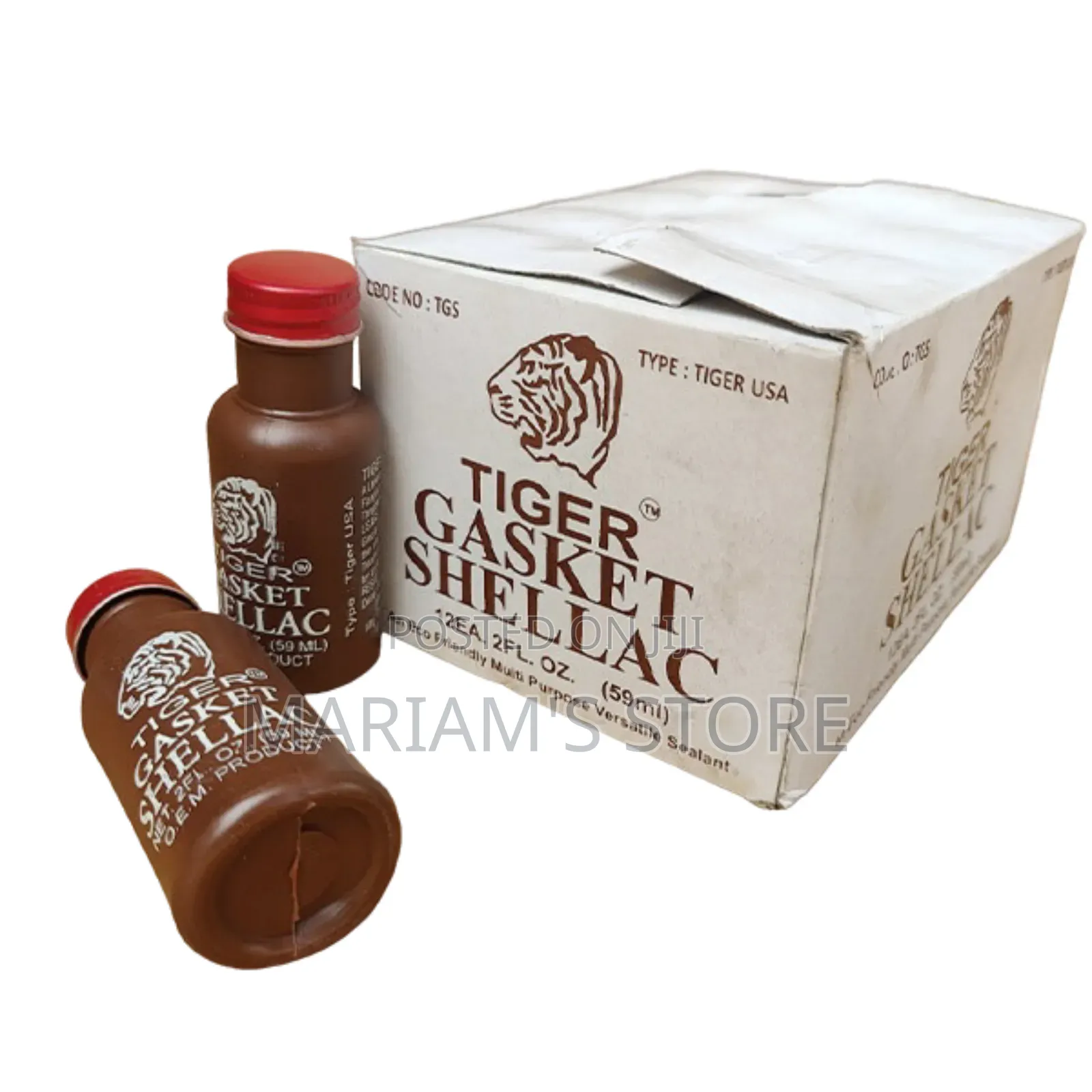 Tiger Gasket Shellac Sealant, (59 Ml) Liquid Sealant