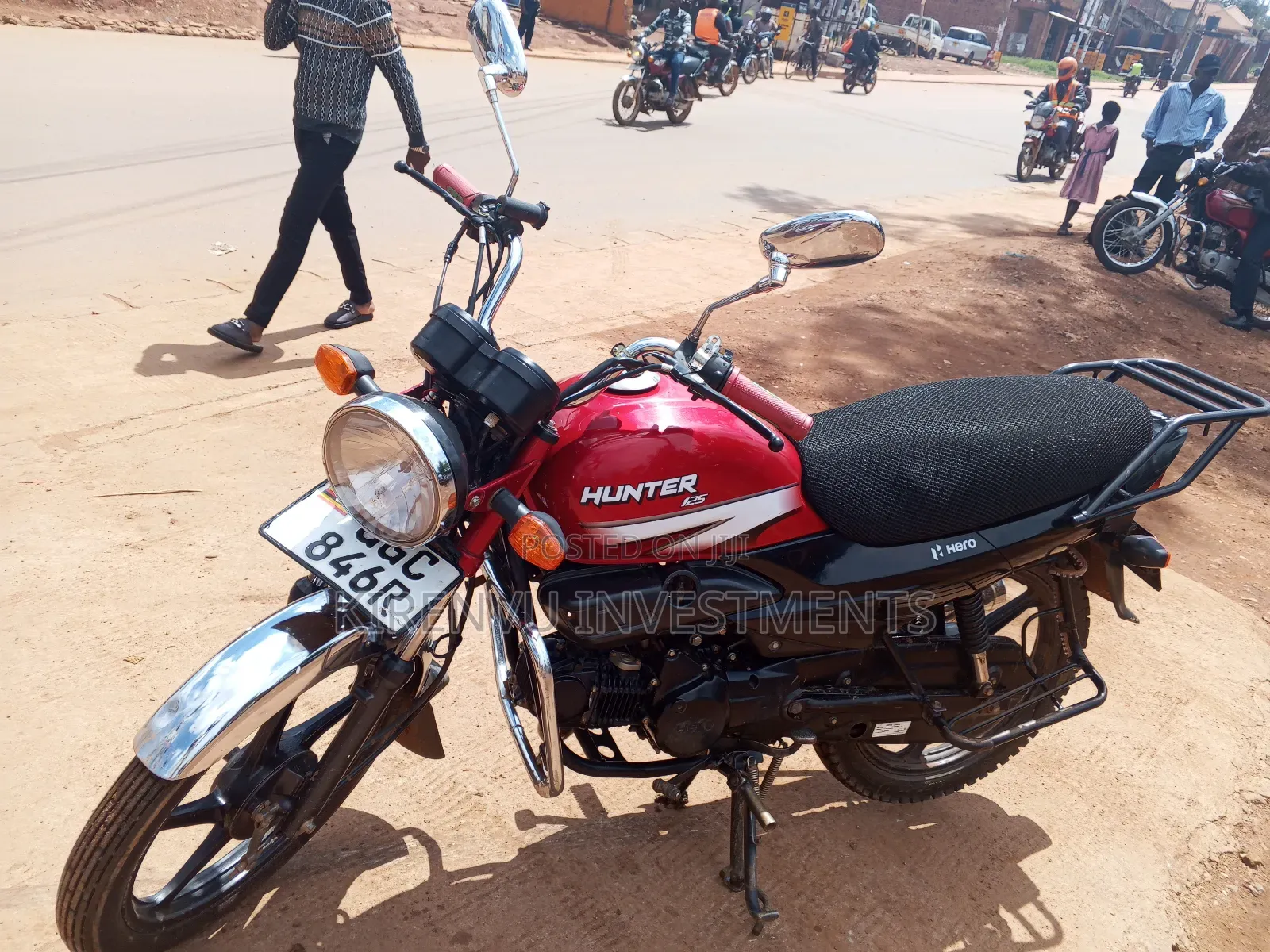 Hunter Bobber 350cc 2019 Red