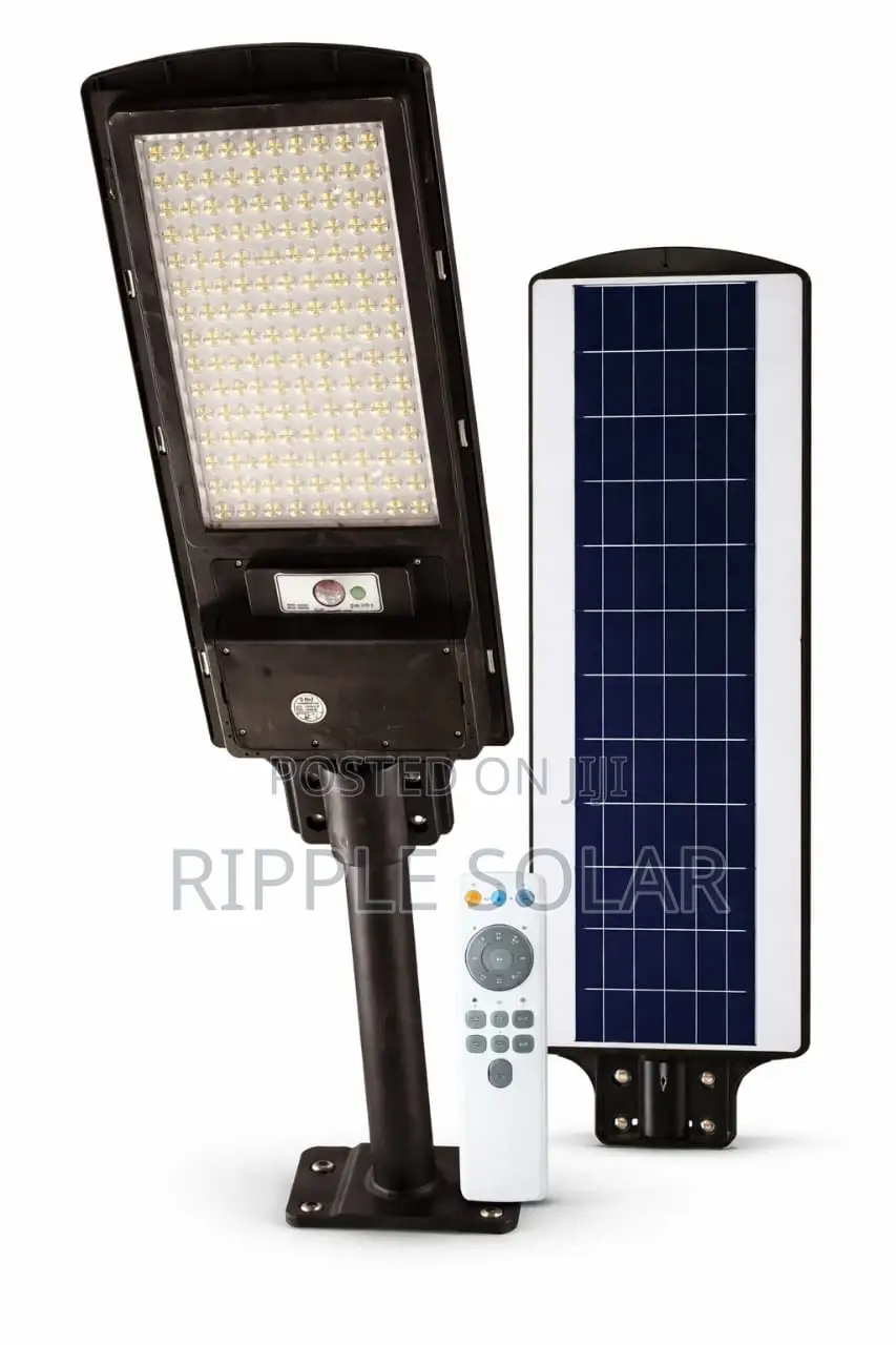 300W Solar LED Tube Light 560mm With Remote Waterproof Lamp