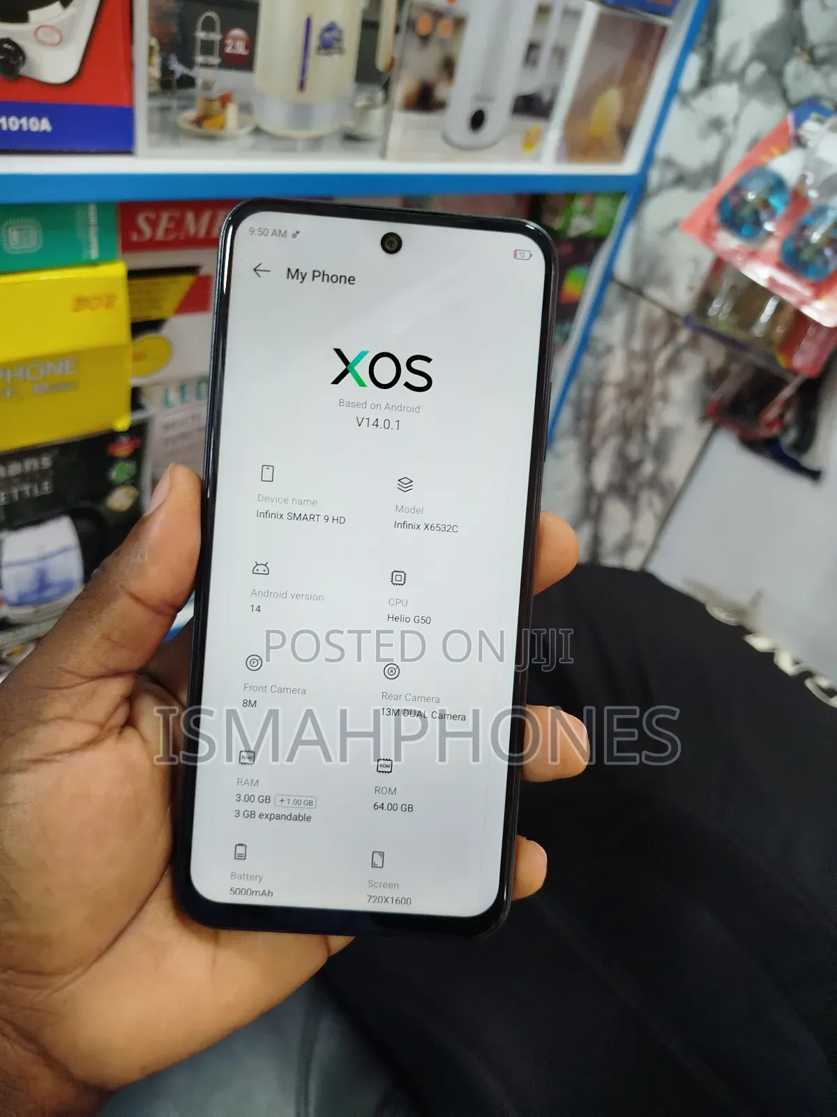 Infinix Smart 9 64 GB Black