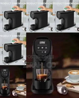 Winning Star Portable Espresso Home Cup Making Black Electric