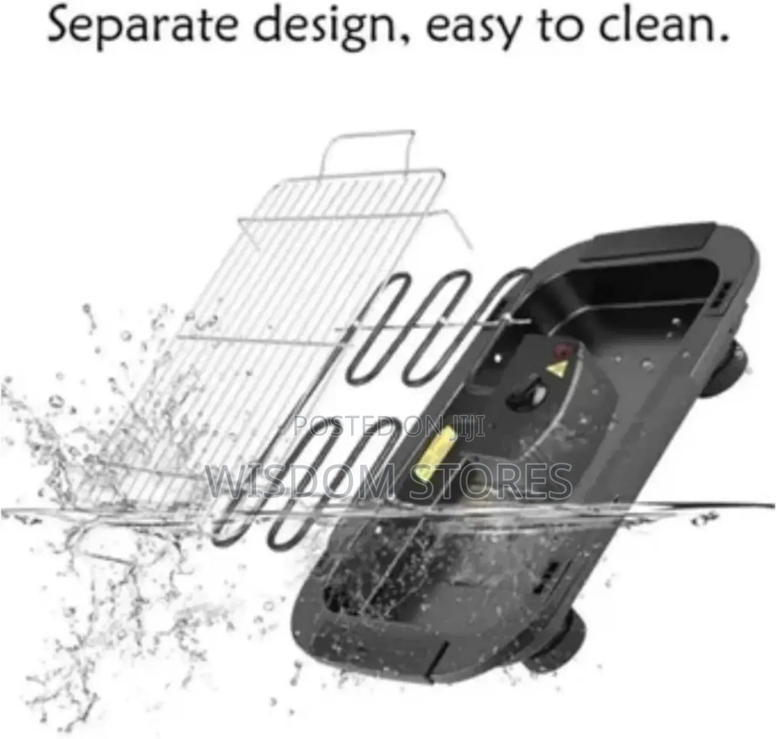 Sokany Electric Barbecue Grill - 2000w With Adjustable Temperature