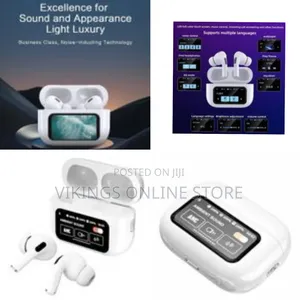 Bluetooth 5 Wireless Earbuds 60hz Hd Sound Led Light Charging Case