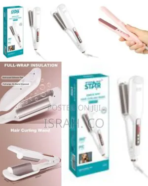 Winning Star Ac100v-240v Hair Straightener Flat Iron Temperature