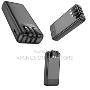 Hoco J114a Mobile Power Bank With 20000mah Capacity. Type-C and Micro