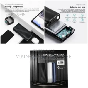 Oraimo Power Bank 20000mah High Capacity Dual Usb Output Opb-P204d
