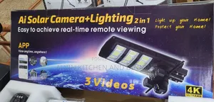 Solar Led Camera Lighting System