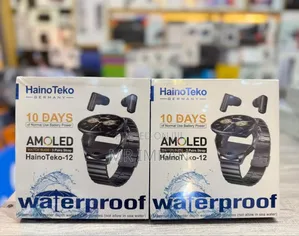 2in1 Hainoteko-12 Waterproof Smartwatch