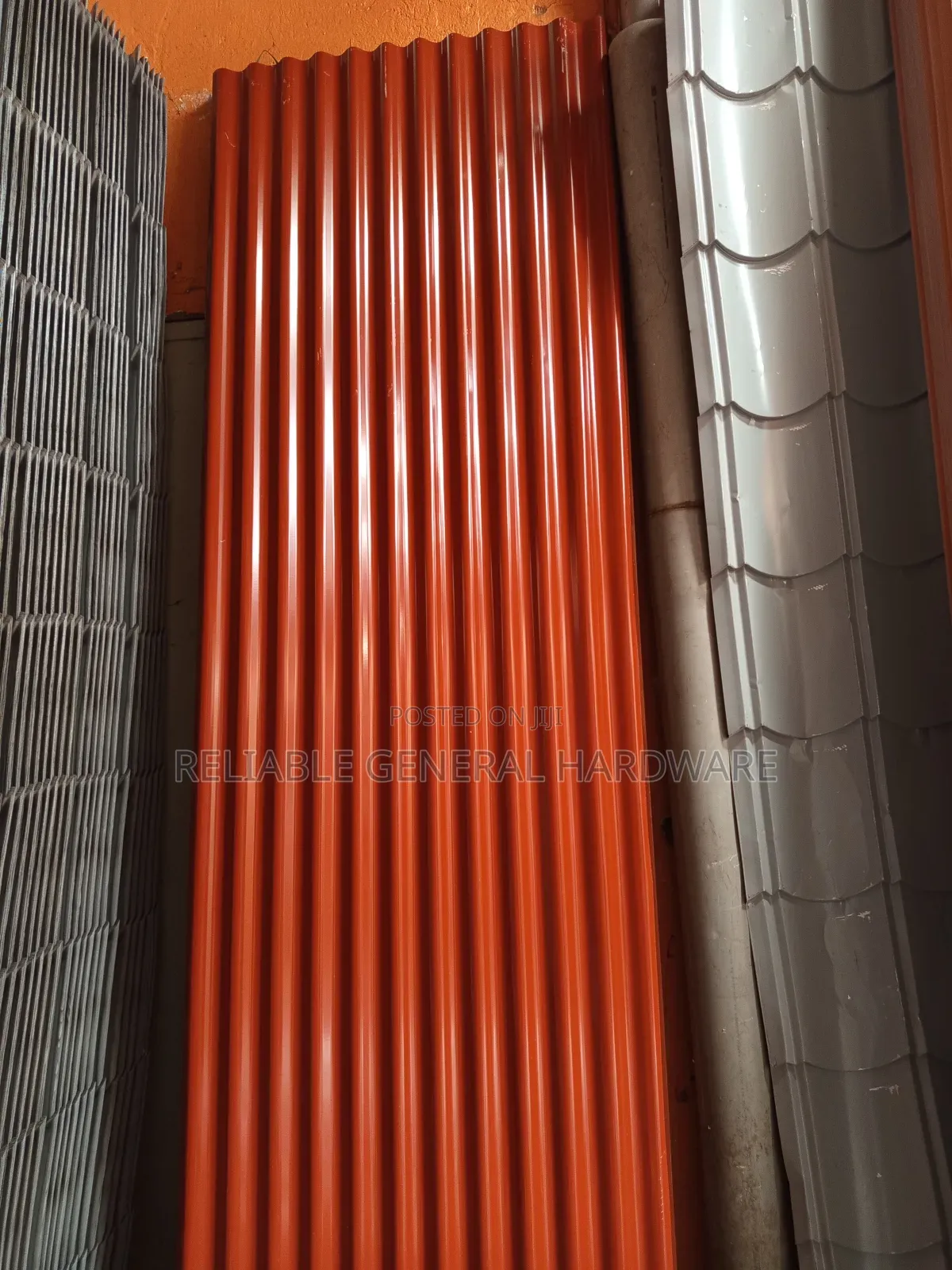 Ordinary Iron Sheets G.30 Brick Red