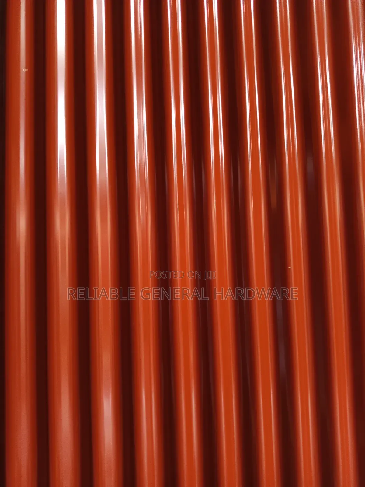 Ordinary Iron Sheets G.30 Brick Red