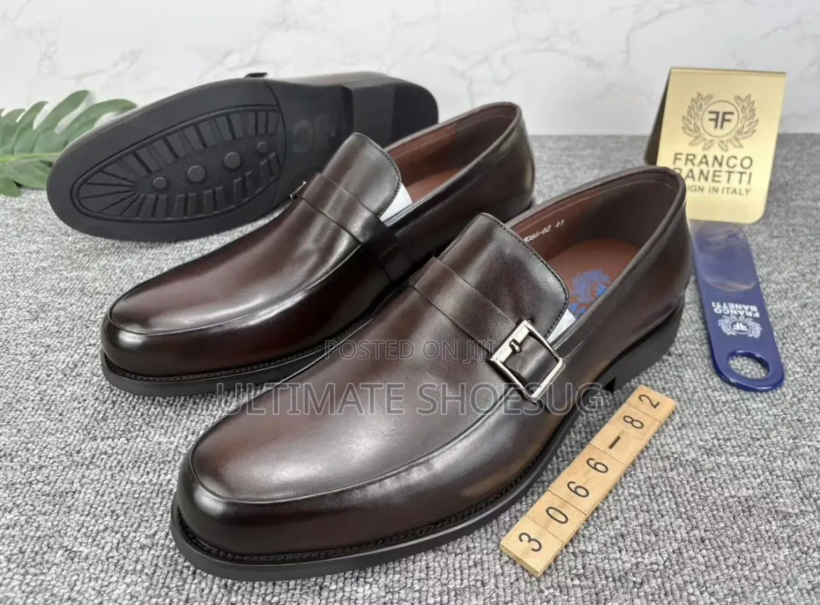 Mens Flip-Ins Leather Loafers