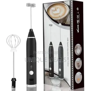 Milk Frother, Rechargeable Multifunctional Electric Foam
