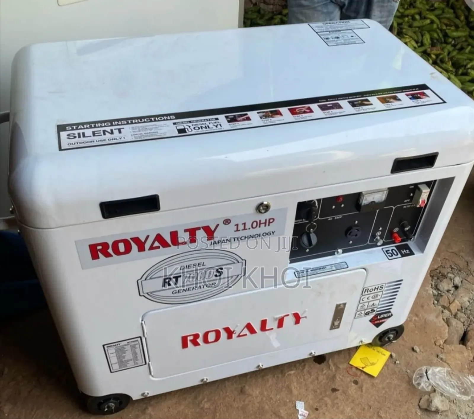 Diesel Generator Remote Start 8kva