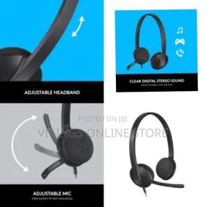 Logitech Usb Computer Headset H340 - Stereo Usb - Wired - 20 Hz