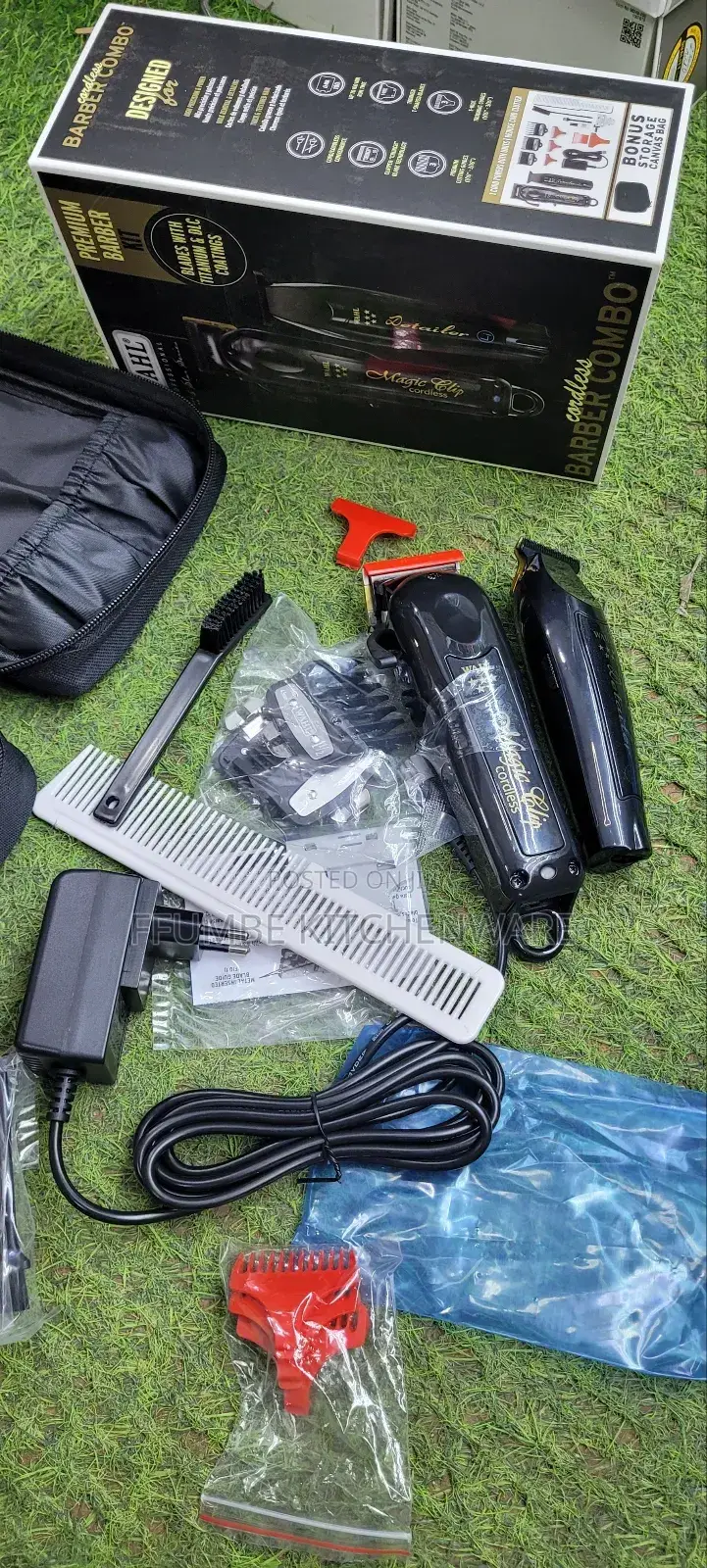 Hair Trimmer or Cordless Barber Combo