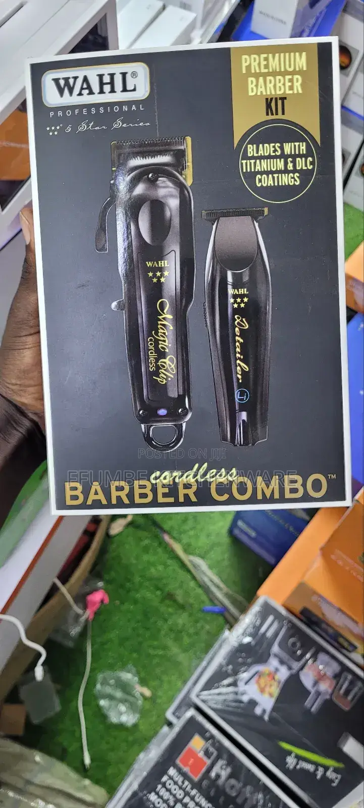 Hair Trimmer or Cordless Barber Combo