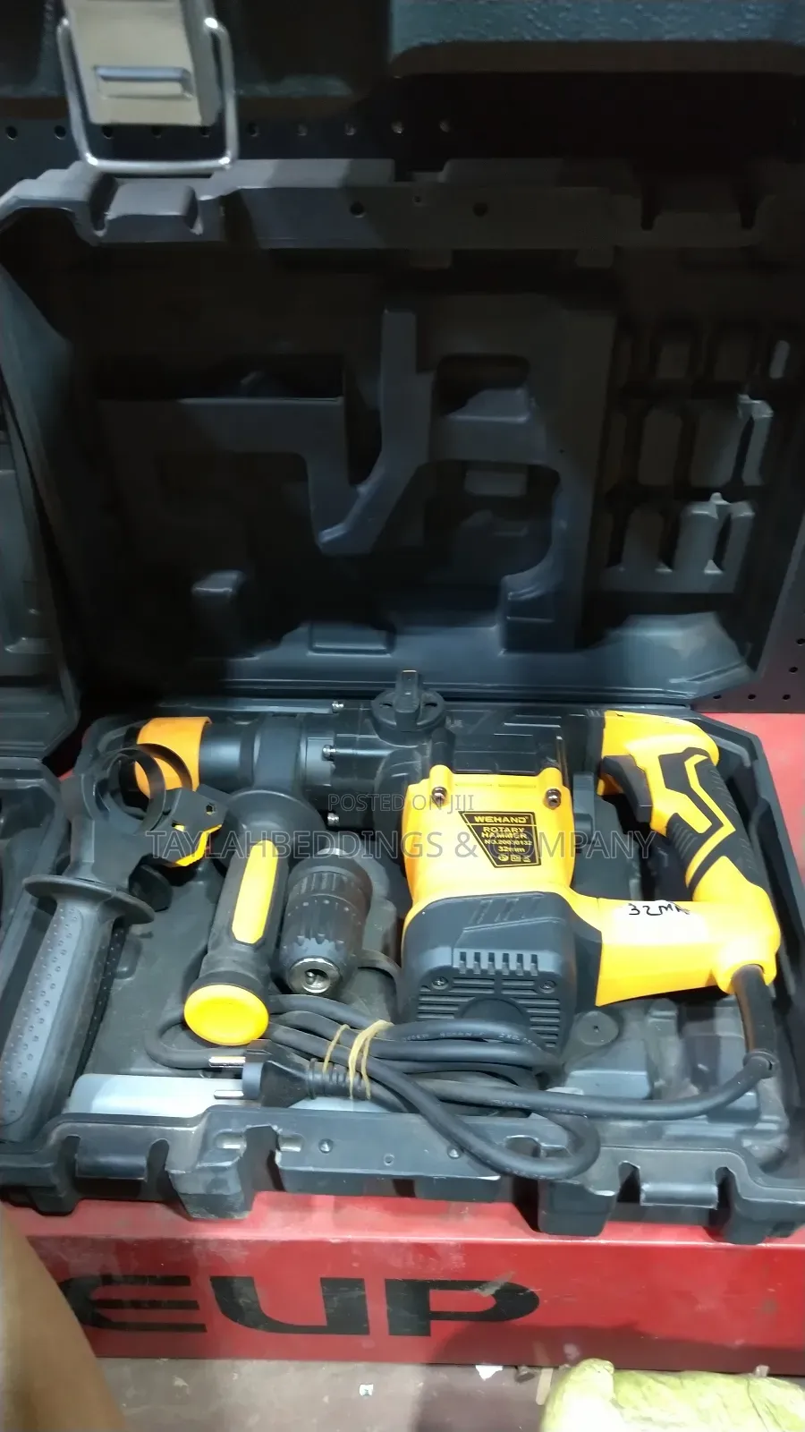 Wehand Electric Rotary Hammer Drill, Powerful Rotary Hammer 32mm