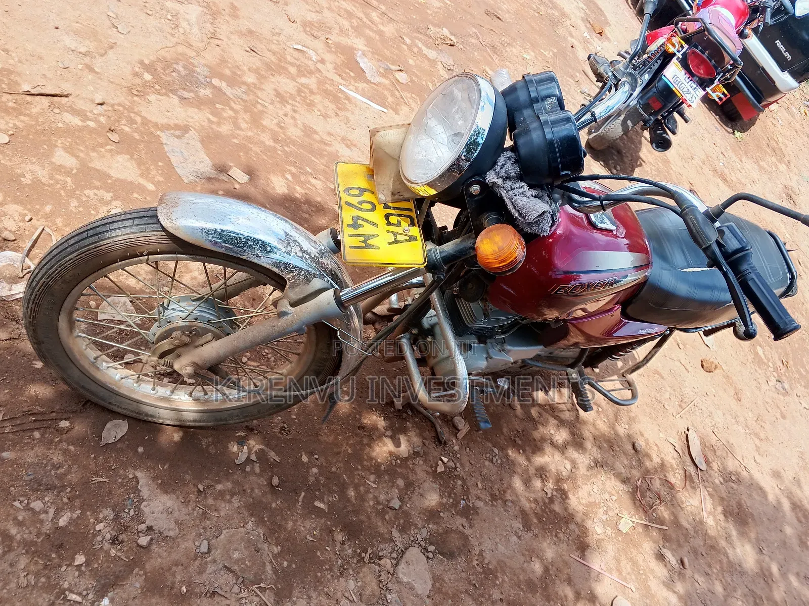 Bajaj Boxer 100 2025 Red