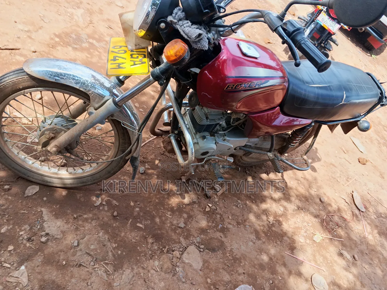 Bajaj Boxer 100 2025 Red