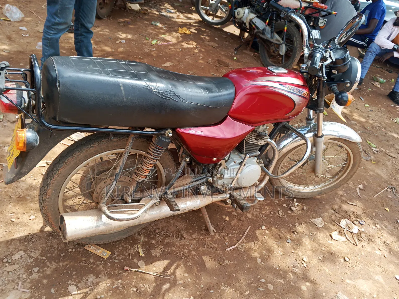 Bajaj Boxer 100 2025 Red