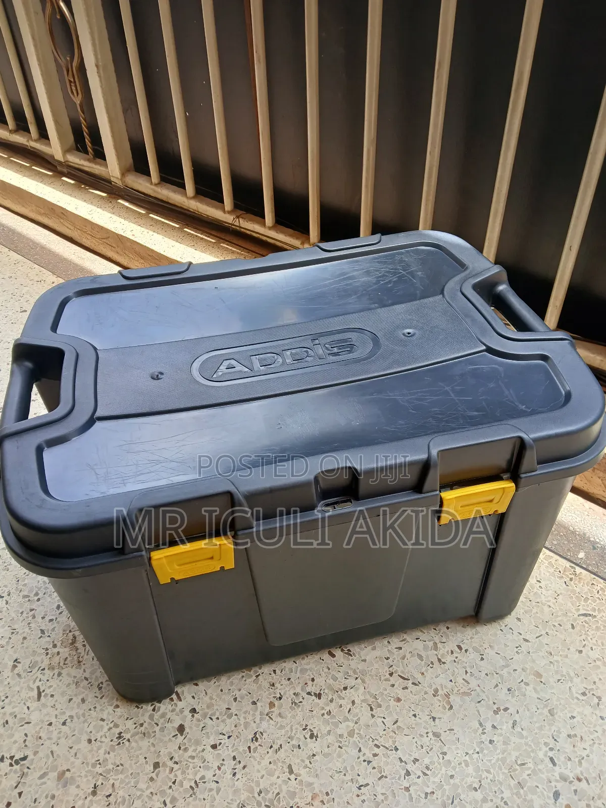 150litres Addis Rough Tote Heavy-Duty Multifunctional Storage Box,