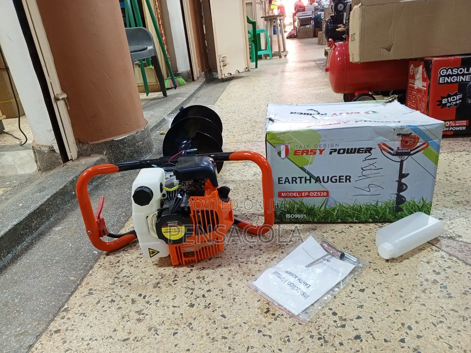 Earth Auger 5200 Model With 3 Bits