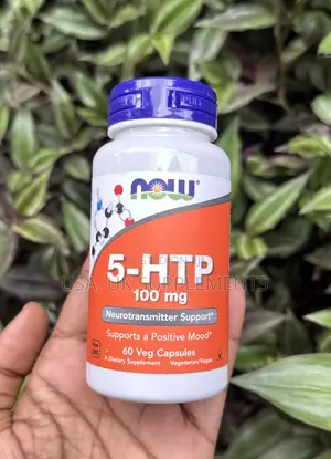 Now 5-HTP 100mg 60 Capsules