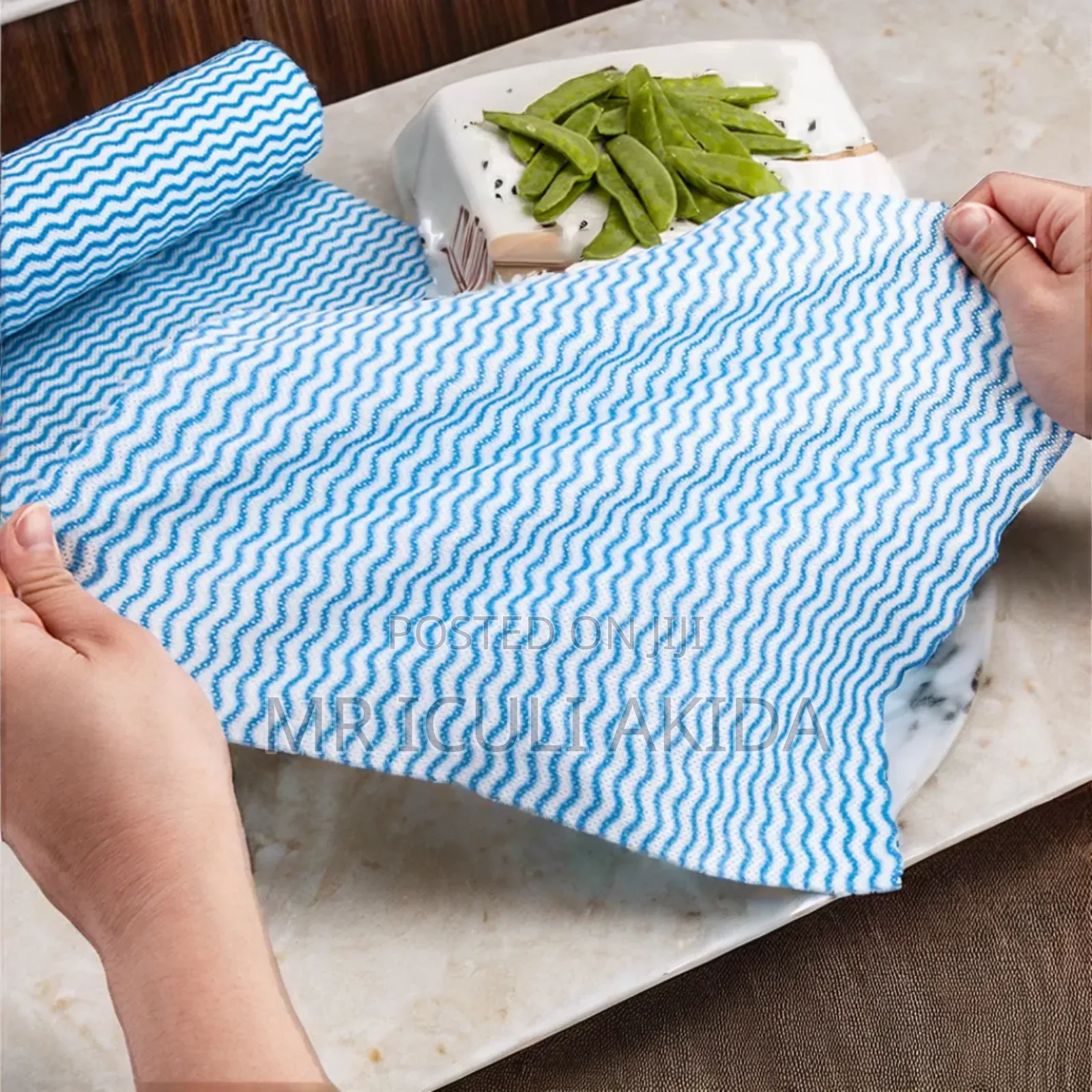 50sheets Roll Reusable, Non-Woven Cleaning Towels