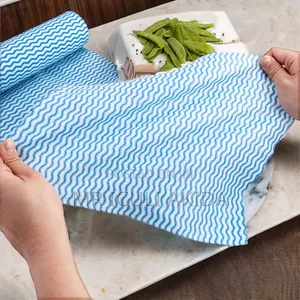 50sheets Roll Reusable, Non-Woven Cleaning Towels