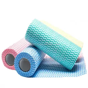 50sheets Roll Reusable, Non-Woven Cleaning Towels