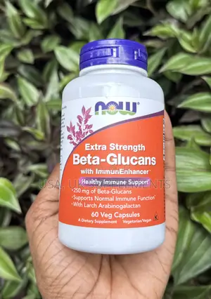 Now Beta Glucans With Immune Enhancer 60veg Capsules