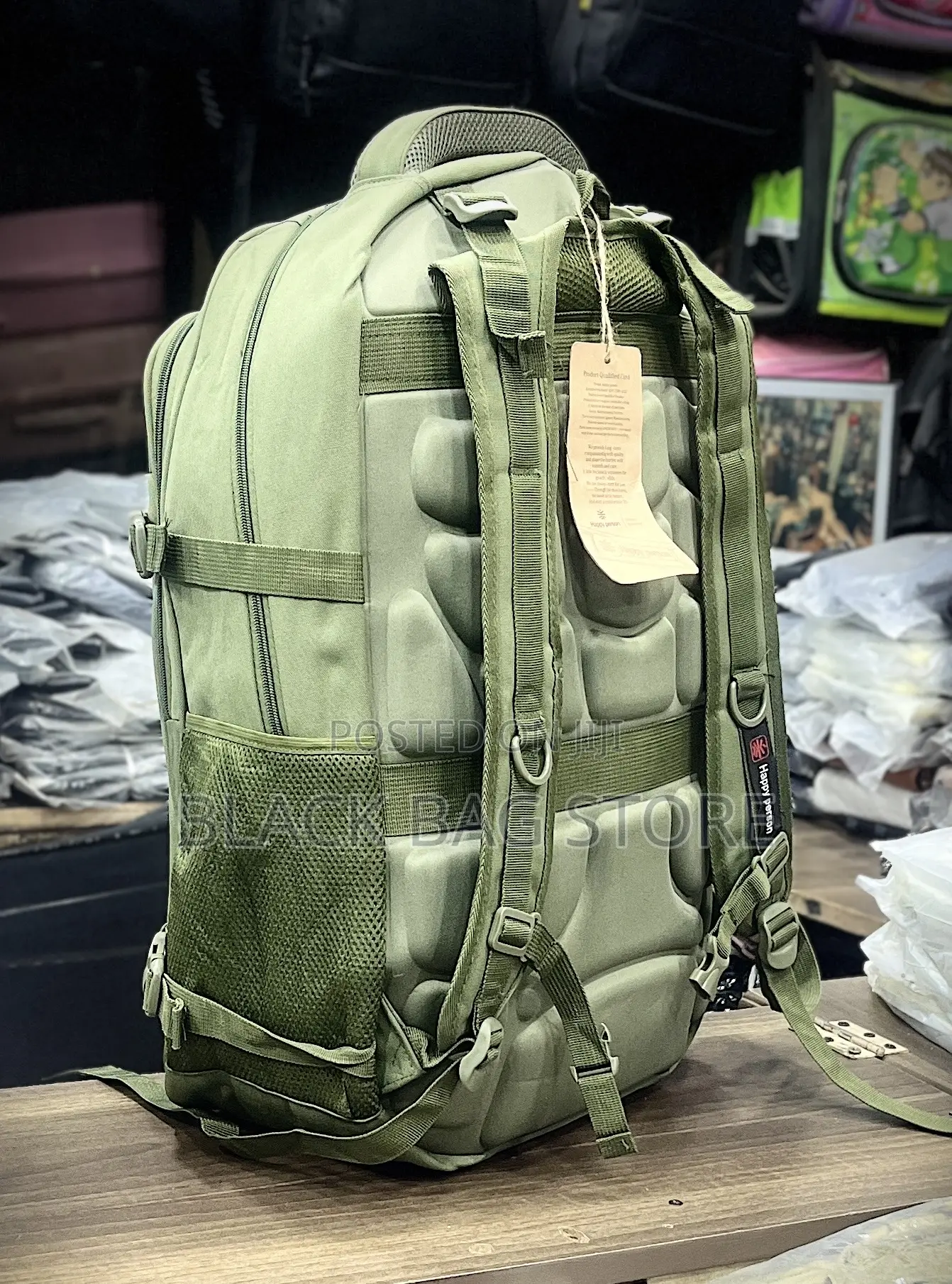Khaki Cargo Bag