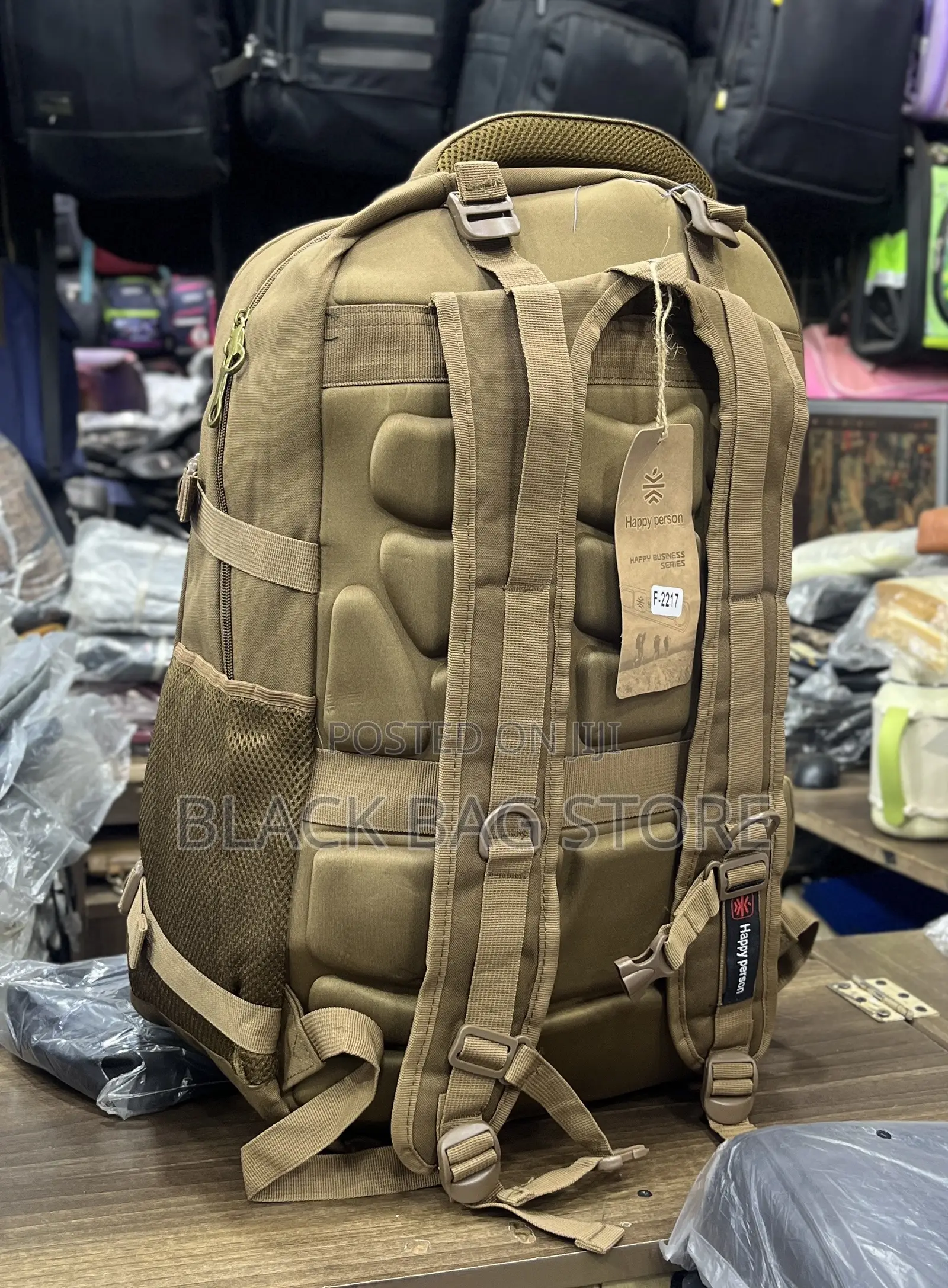 Khaki Cargo Bag