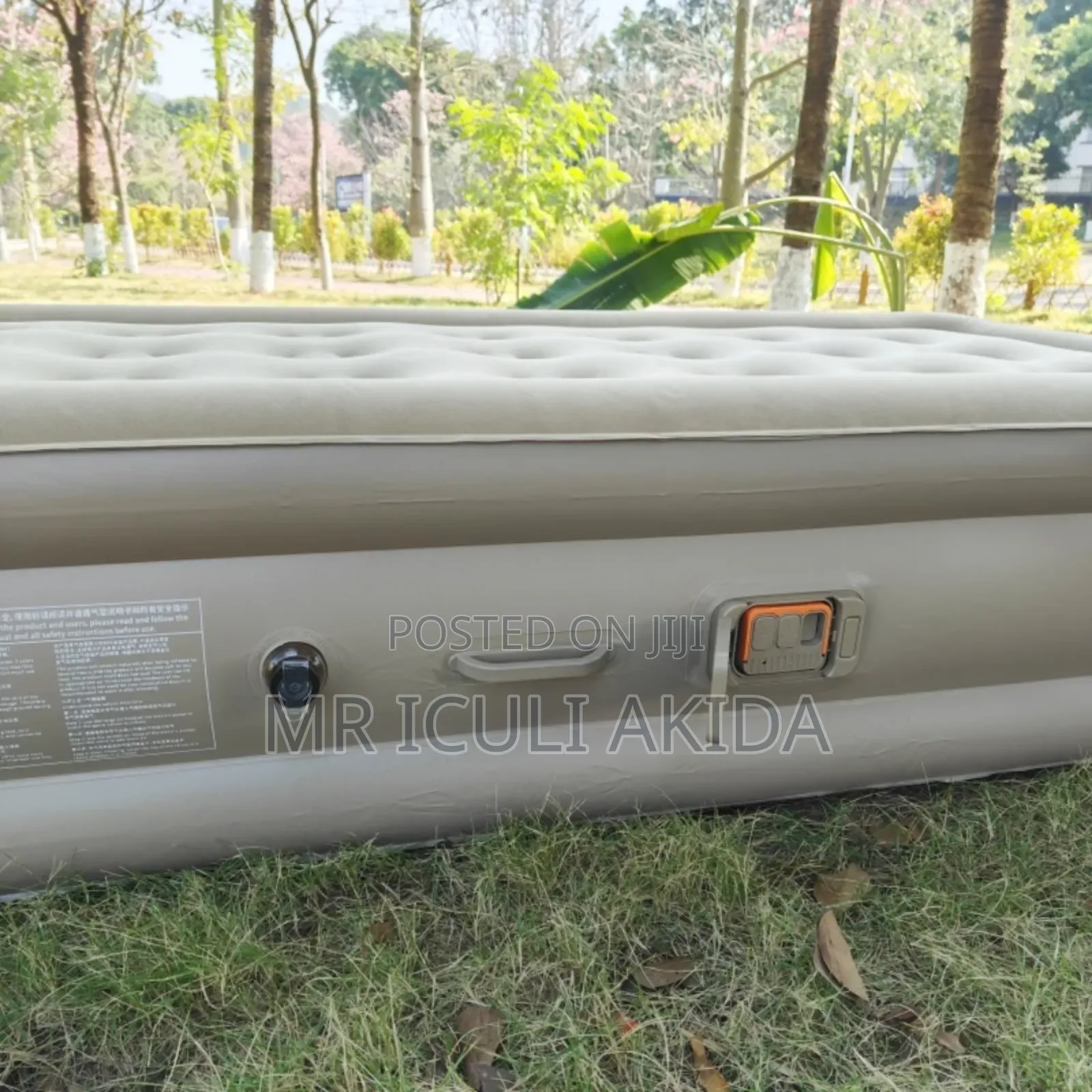 3x6 Dura Beam Self Inflatable Air Mattress/Bed With Built in Pump