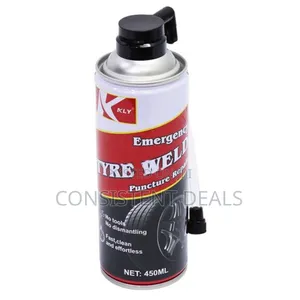 Emergency Tyre Weld Puncture Repair 450ml Can