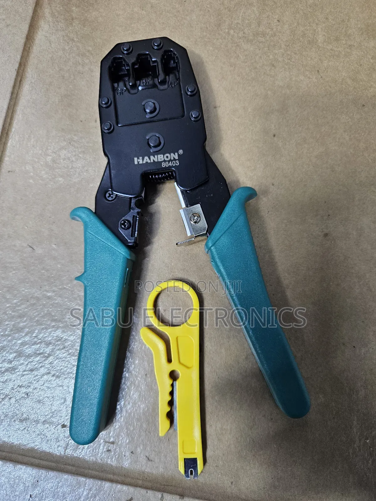 Premium Quality Crimping Tool - Professional Lan Cable Crimper