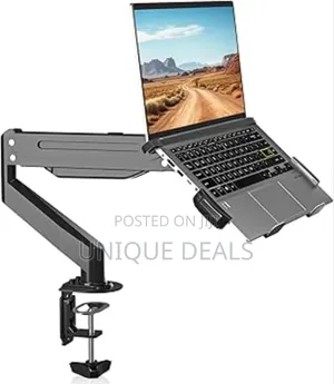 Laptop Desk Mount,Fully Adjustable Monitor and Laptop Mount Stand