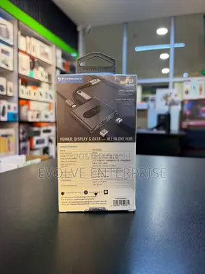Powerology 4-in-1 Usb-C Multi-Function Hub