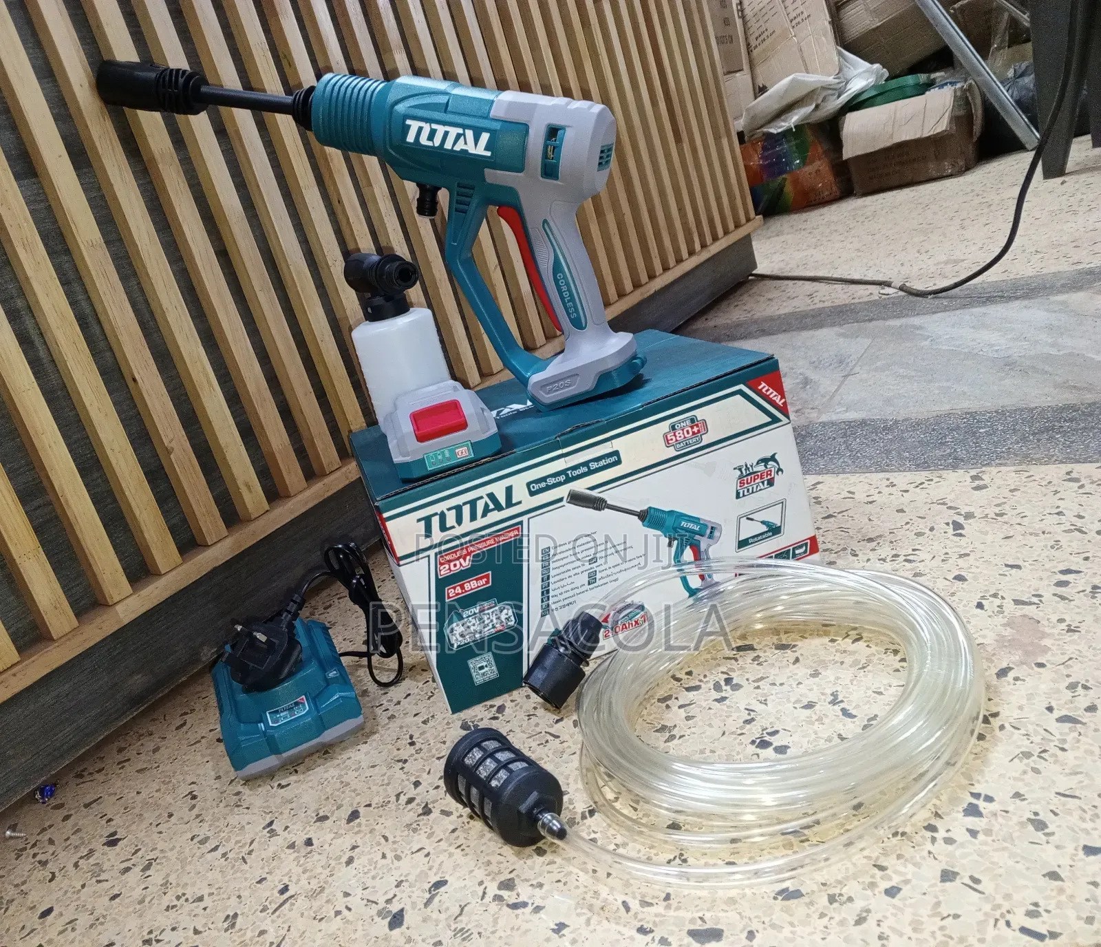 Cordless Pressure Washer Total