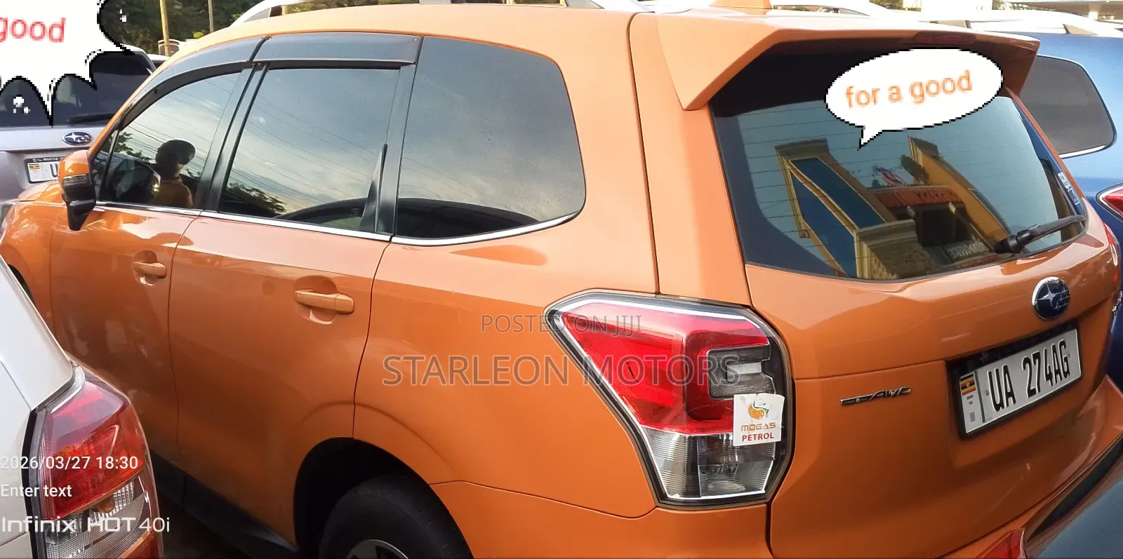 Subaru Forester 2015 Orange